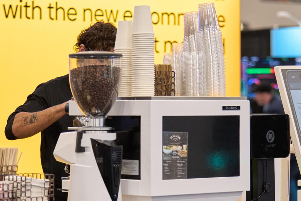 Hydration Station on the show floor