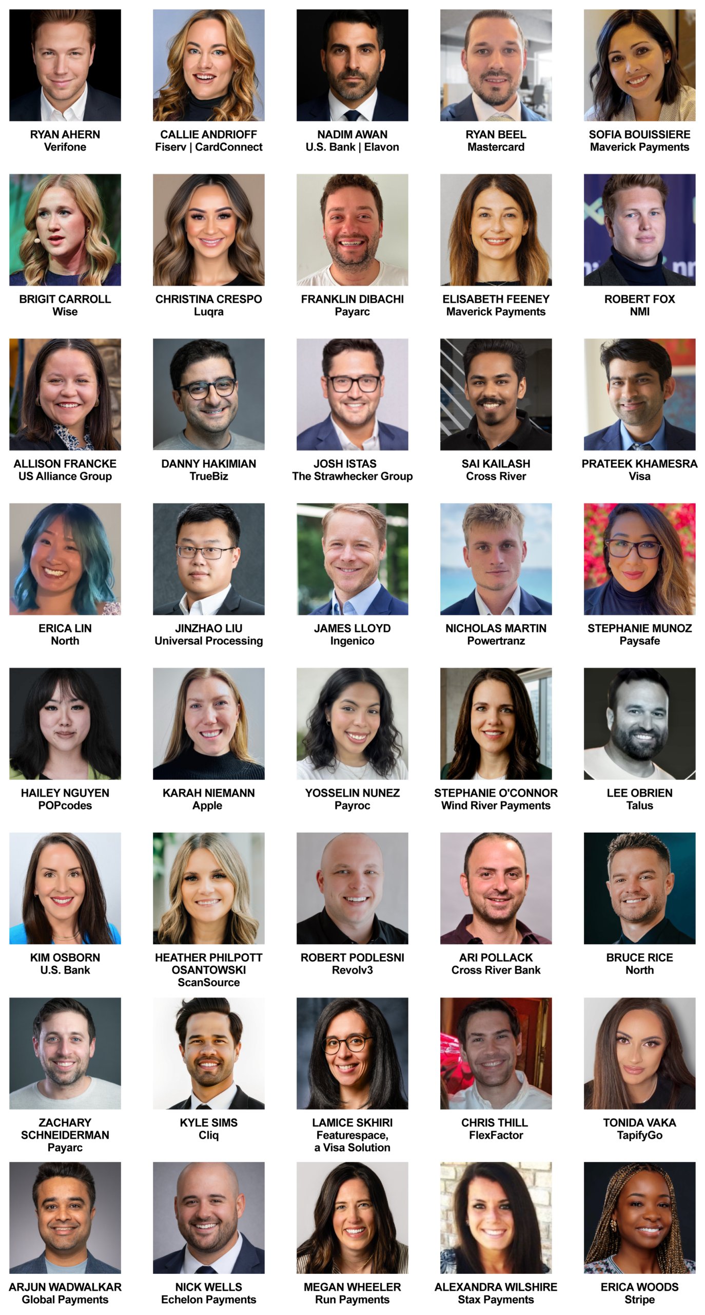 Forty Under 40 Winners