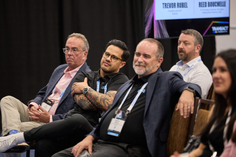 Attendees at a session at TRANSACT