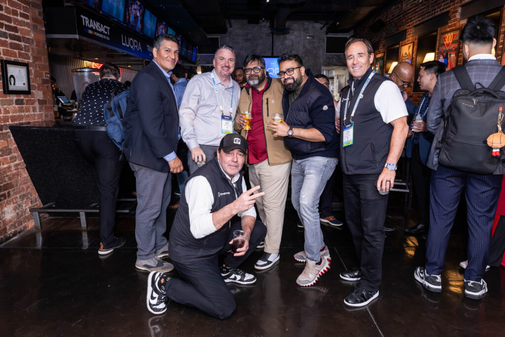 Attendees at a special event