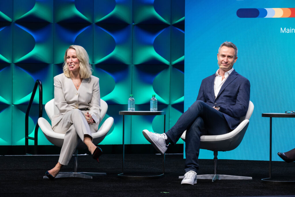 Speakers on stage at TRANSACT