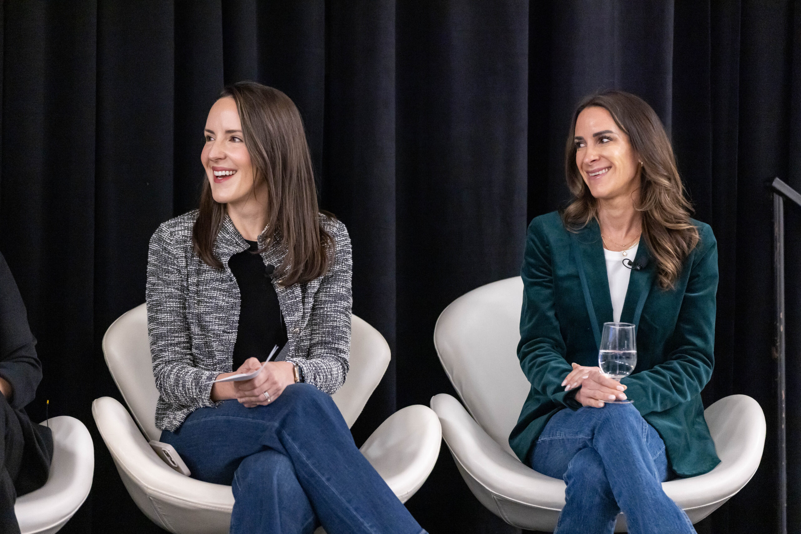 Two speakers at EMPOWHER Breakfast