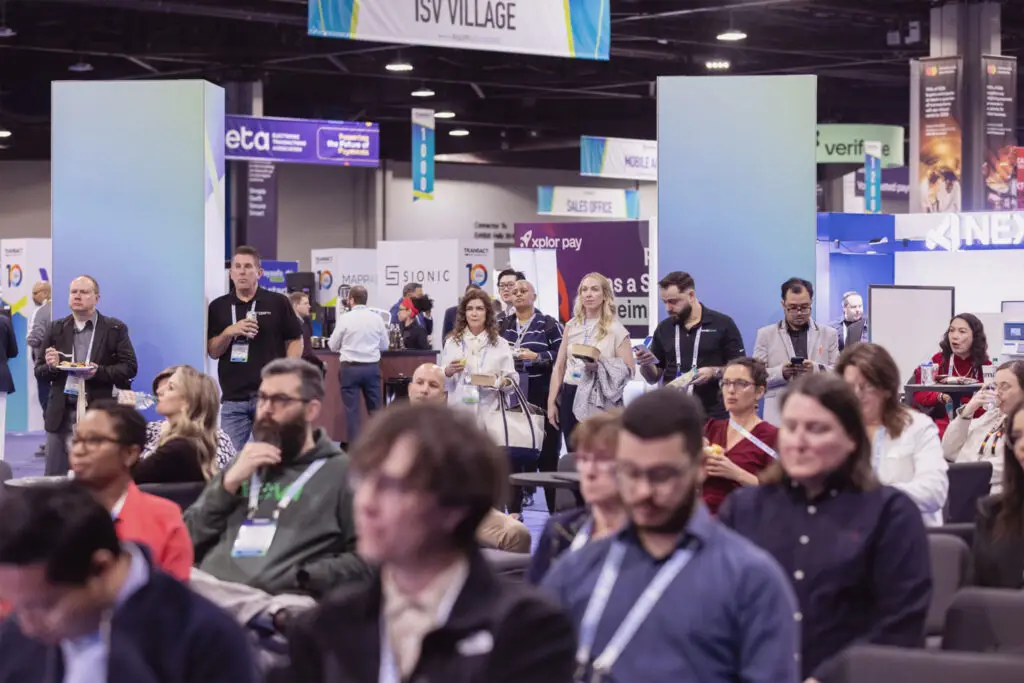 Attendees at a session